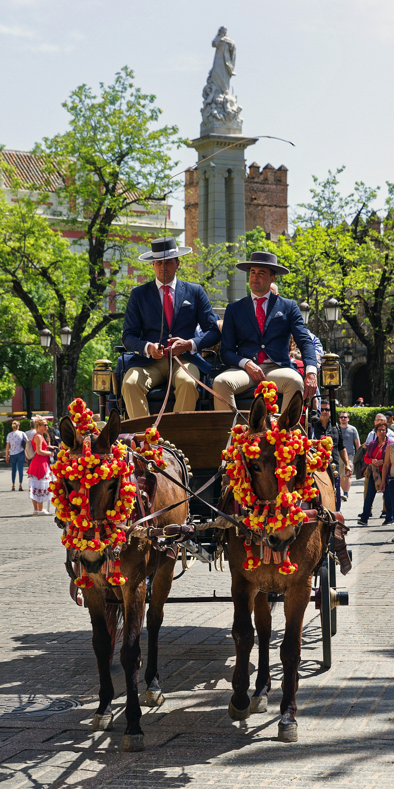 Séville - Couleur, joie, chevaux... C'est la féria