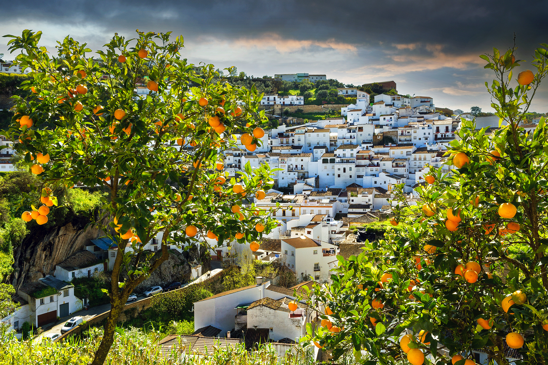 Setenil - Un village blanc pris dans les roches